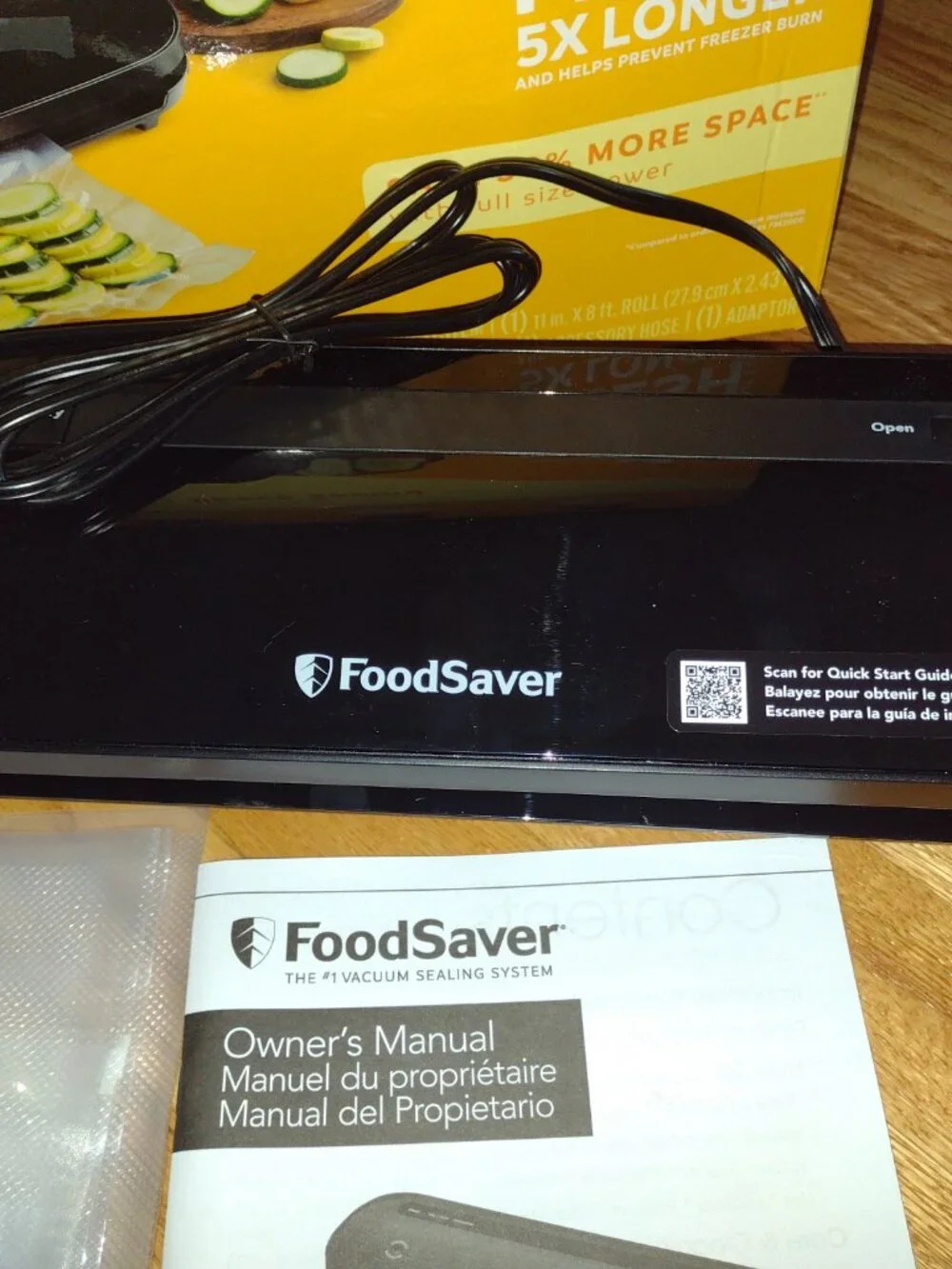 NIB Food Saver,#1  Vacuum Sealing System